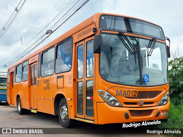 Auto Viação Mercês MA012 na cidade de Curitiba, Paraná, Brasil, por Rodrigo Almeida. Número da foto: #9660731.