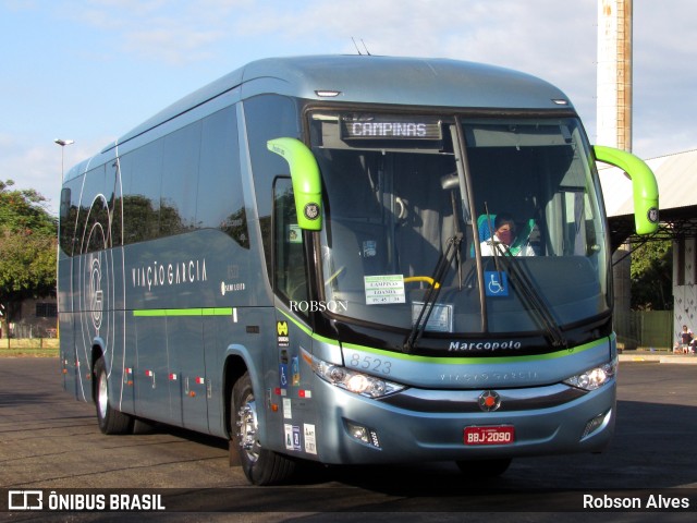 Viação Garcia 8523 na cidade de Paranavaí, Paraná, Brasil, por Robson Alves. ID da foto: 9663651.