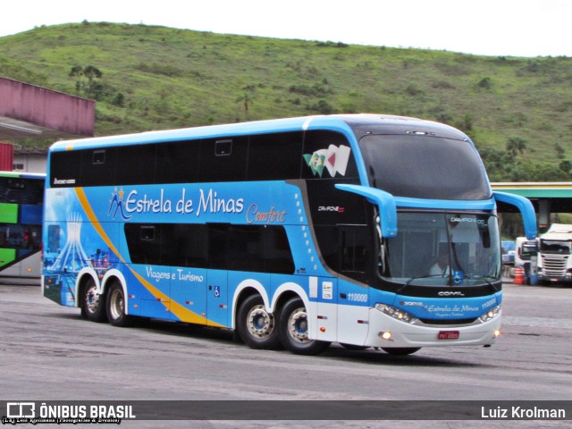 Estrela de Minas Viagens e Turismo 110000 na cidade de Juiz de Fora, Minas Gerais, Brasil, por Luiz Krolman. ID da foto: 9663542.