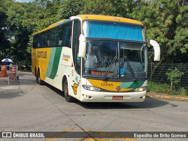 Empresa Gontijo de Transportes 17245 na cidade de São Paulo, São Paulo, Brasil, por Espedito de Brito Gomes. ID da foto: 9663058.