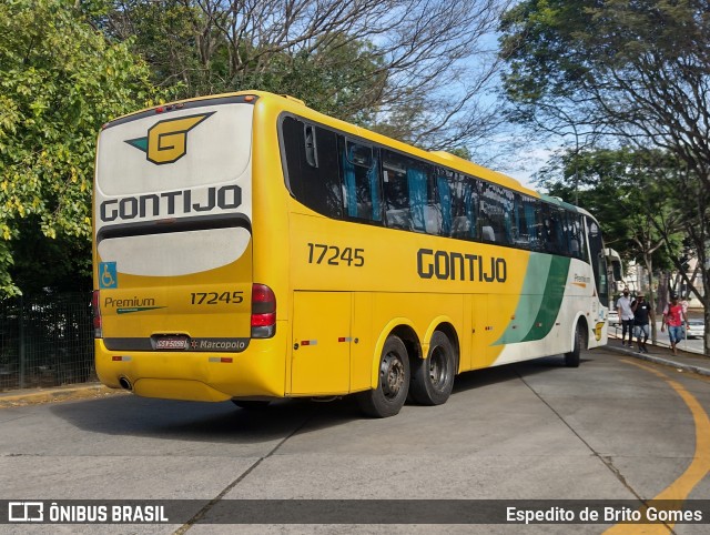 Empresa Gontijo de Transportes 17245 na cidade de São Paulo, São Paulo, Brasil, por Espedito de Brito Gomes. ID da foto: 9663070.