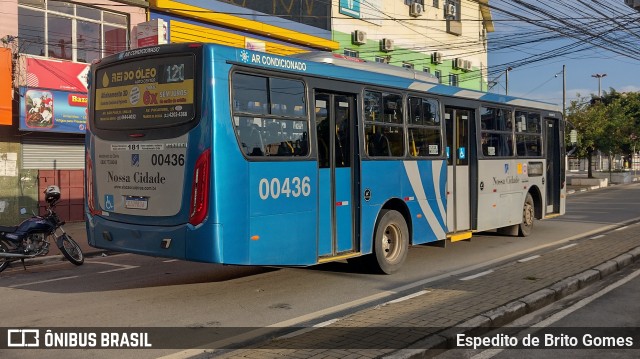 Viação Nossa Cidade 00436 na cidade de Franco da Rocha, São Paulo, Brasil, por Espedito de Brito Gomes. ID da foto: 9660638.