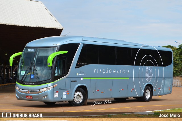 Viação Garcia 8433 na cidade de Maringá, Paraná, Brasil, por José Melo. Número da foto: #9663377.