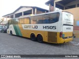 Empresa Gontijo de Transportes 14505 na cidade de Conceição da Barra, Espírito Santo, Brasil, por Wilton Roberto. Número da foto: #:id.