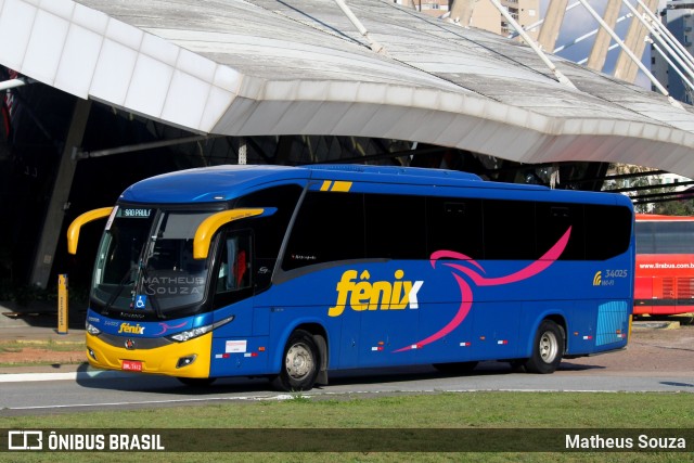 Rápido Expresso Fênix Viação 34025 na cidade de Jundiaí, São Paulo, Brasil, por Matheus Souza. ID da foto: 9666205.