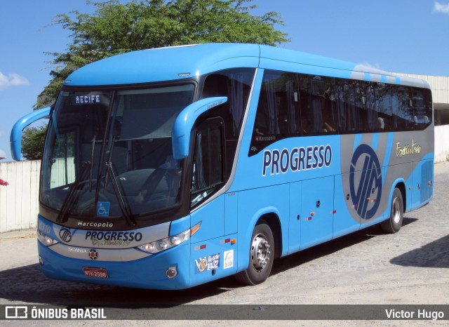 Auto Viação Progresso 6310 na cidade de Caruaru, Pernambuco, Brasil, por Victor Hugo. ID da foto: 9665449.