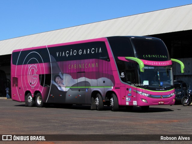Viação Garcia 8694 na cidade de Paranavaí, Paraná, Brasil, por Robson Alves. Número da foto: #9663929.