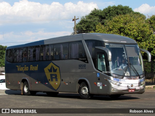 Viação Real 10510 na cidade de Paranavaí, Paraná, Brasil, por Robson Alves. Número da foto: #9663815.