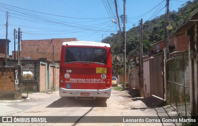 Viação Dedo de Deus 339 na cidade de Teresópolis, Rio de Janeiro, Brasil, por Leonardo Correa Gomes Martins. Número da foto: #9665664.