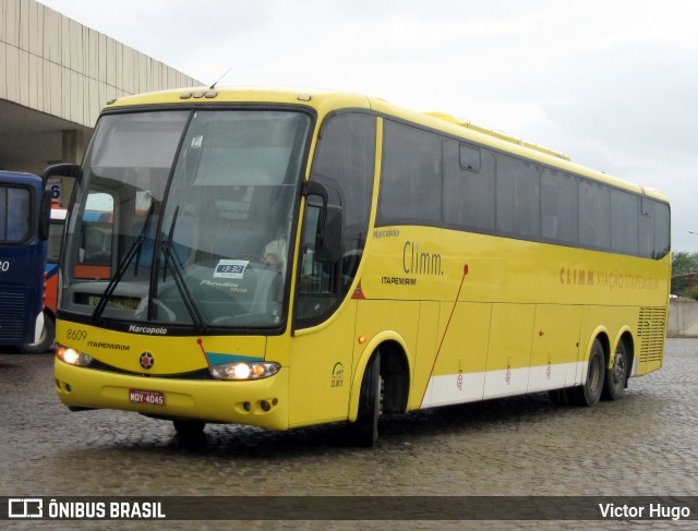 Viação Itapemirim 8609 na cidade de Caruaru, Pernambuco, Brasil, por Victor Hugo. ID da foto: 9665343.