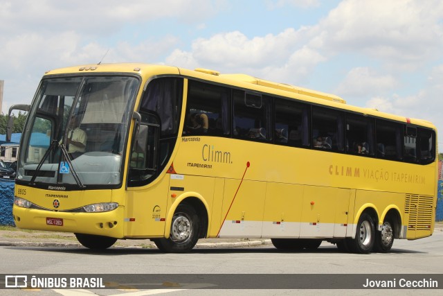 Viação Itapemirim 8805 na cidade de São Paulo, São Paulo, Brasil, por Jovani Cecchin. ID da foto: 9666035.