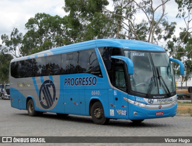 Auto Viação Progresso 6640 na cidade de Caruaru, Pernambuco, Brasil, por Victor Hugo. ID da foto: 9665429.