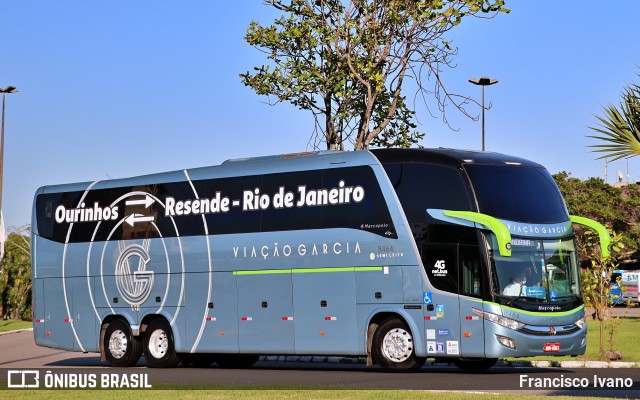 Viação Garcia 8644 na cidade de Florianópolis, Santa Catarina, Brasil, por Francisco Ivano. ID da foto: 9667409.