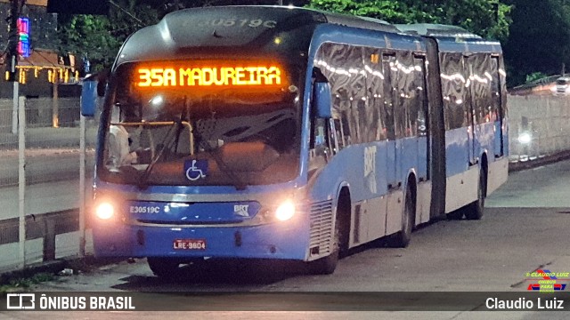 Transportes Futuro E30519C na cidade de Rio de Janeiro, Rio de Janeiro, Brasil, por Claudio Luiz. ID da foto: 9667380.