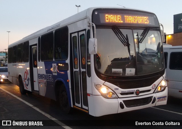 Emanuel Transportes 1284 na cidade de Cariacica, Espírito Santo, Brasil, por Everton Costa Goltara. Número da foto: #9668537.