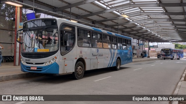Viação Nossa Cidade 00481 na cidade de Franco da Rocha, São Paulo, Brasil, por Espedito de Brito Gomes. Número da foto: #9666344.