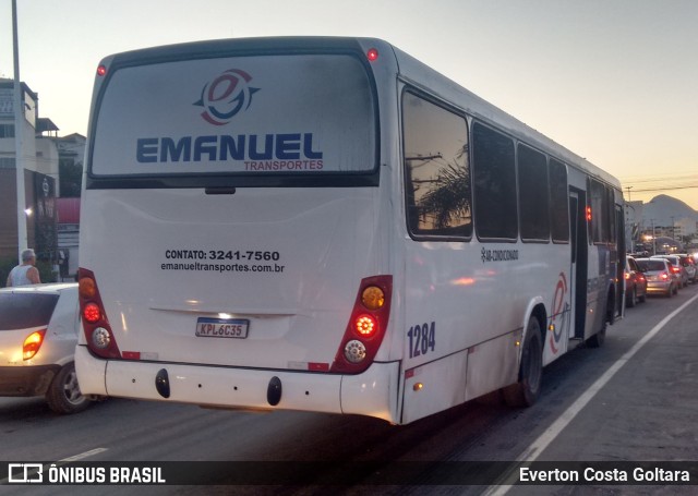 Emanuel Transportes 1284 na cidade de Cariacica, Espírito Santo, Brasil, por Everton Costa Goltara. Número da foto: #9668541.