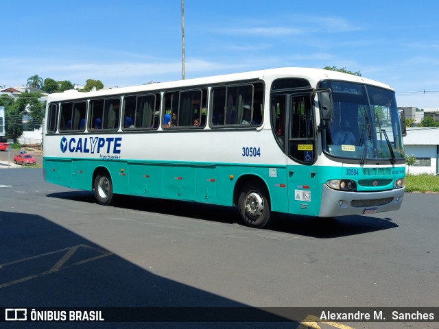 Calypte Transportes 30504 na cidade de Pato Branco, Paraná, Brasil, por Alexandre M.  Sanches. ID da foto: 9666904.