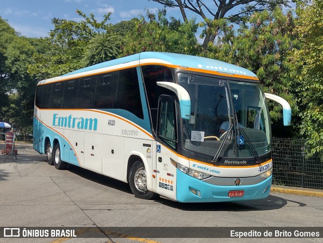 Emtram 4820 na cidade de São Paulo, São Paulo, Brasil, por Espedito de Brito Gomes. Número da foto: #9666394.