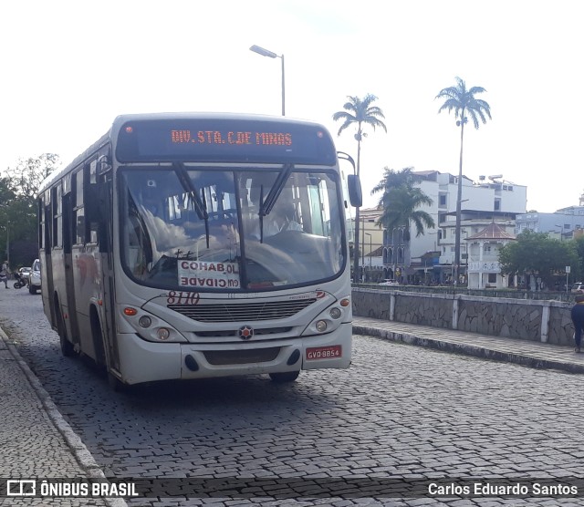 Viação Presidente 8110 na cidade de São João del Rei, Minas Gerais, Brasil, por Carlos Eduardo Santos. Número da foto: #9668823.
