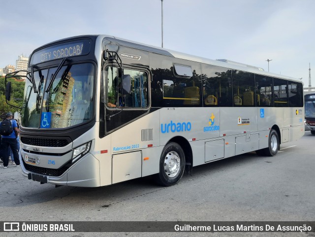 City Transporte Urbano Intermodal Sorocaba 2745 na cidade de São Paulo, São Paulo, Brasil, por Guilherme Lucas Martins De Assunção. Número da foto: #9672372.