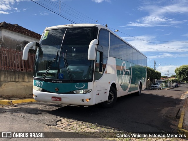 BTL - Borini Turismo 1010 na cidade de Osvaldo Cruz, São Paulo, Brasil, por Carlos Vinicius Estevão Menezes. ID da foto: 9670163.