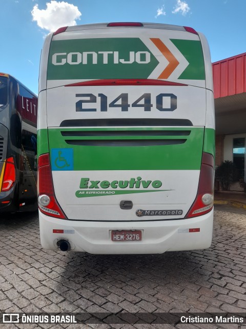 Empresa Gontijo de Transportes 21440 na cidade de Ribeirão Preto, São Paulo, Brasil, por Cristiano Martins. Número da foto: #9672227.