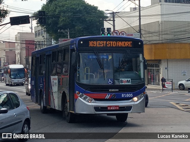 Next Mobilidade - ABC Sistema de Transporte 81.605 na cidade de São Bernardo do Campo, São Paulo, Brasil, por Lucas Kaneko. ID da foto: 9670845.