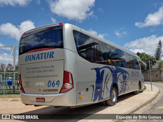 Dinatur Traslados e Turismo 069 na cidade de Francisco Morato, São Paulo, Brasil, por Espedito de Brito Gomes. Número da foto: #9671290.