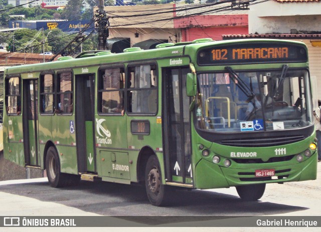 Autotrans > Turilessa 1111 na cidade de Contagem, Minas Gerais, Brasil, por Gabriel Henrique. Número da foto: #9669944.