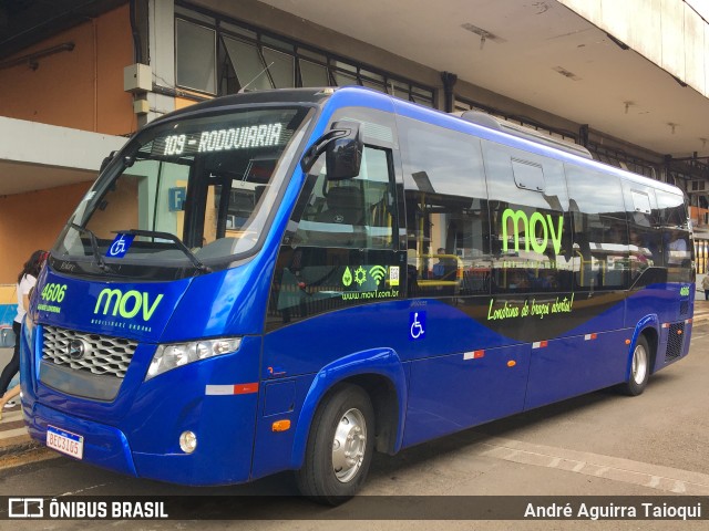 TCGL - Transportes Coletivos Grande Londrina 4606 na cidade de Londrina, Paraná, Brasil, por André Aguirra Taioqui. Número da foto: #9671142.