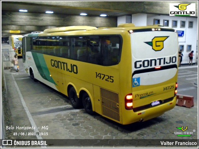 Empresa Gontijo de Transportes 14725 na cidade de Belo Horizonte, Minas Gerais, Brasil, por Valter Francisco. Número da foto: #9670285.