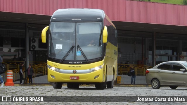 Viação Itapemirim 60045 na cidade de João Monlevade, Minas Gerais, Brasil, por Jonatas Costa da Mata. ID da foto: 9670816.