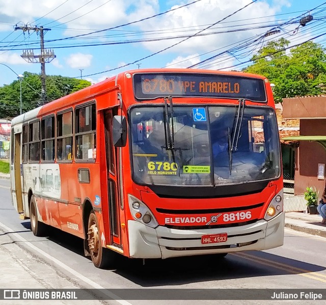 Viação Novo Retiro 88196 na cidade de Contagem, Minas Gerais, Brasil, por Juliano Felipe. Número da foto: #9669437.