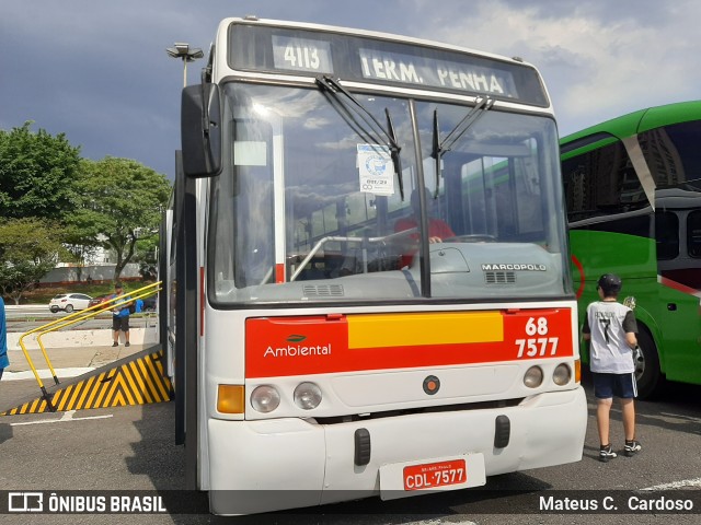 Himalaia Transportes > Ambiental Transportes Urbanos 68 7577 na cidade de São Paulo, São Paulo, Brasil, por Mateus C.  Cardoso. ID da foto: 9669713.