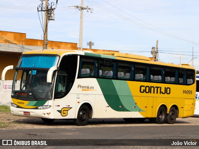 Empresa Gontijo de Transportes 14855 na cidade de Teresina, Piauí, Brasil, por João Victor. ID da foto: 9670260.