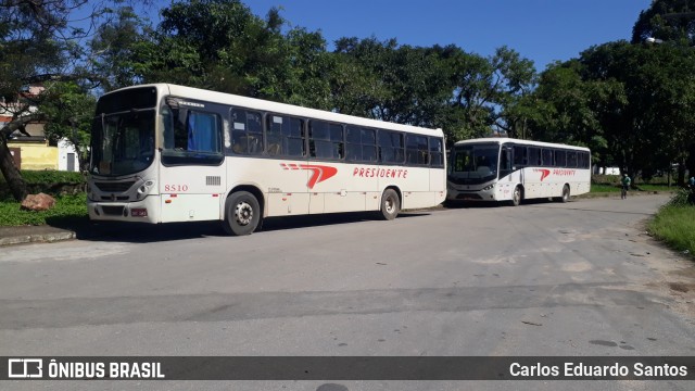 Viação Presidente 8510 na cidade de São João del Rei, Minas Gerais, Brasil, por Carlos Eduardo Santos. Número da foto: #9671913.
