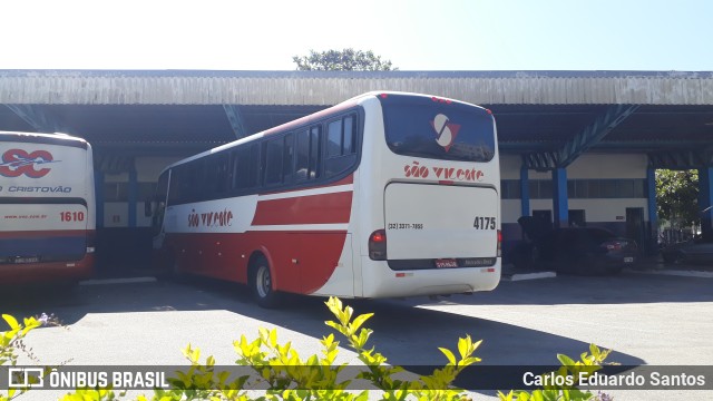 Viação São Vicente Turismo 4175 na cidade de São João del Rei, Minas Gerais, Brasil, por Carlos Eduardo Santos. Número da foto: #9671963.