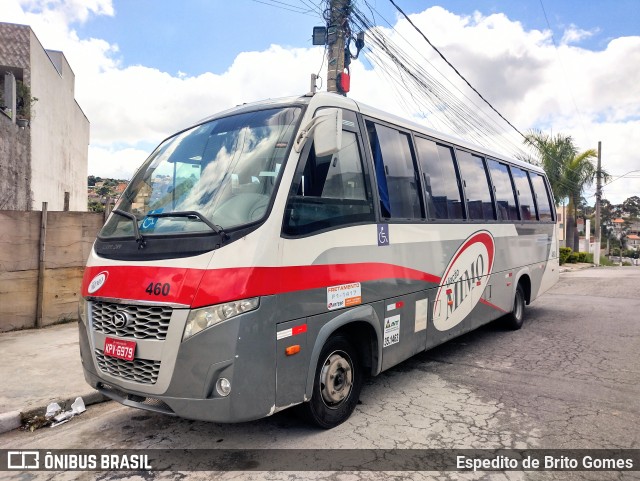 Viação Mimo 460 na cidade de Franco da Rocha, São Paulo, Brasil, por Espedito de Brito Gomes. ID da foto: 9669284.