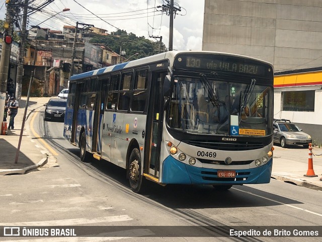 Viação Nossa Cidade 00469 na cidade de Franco da Rocha, São Paulo, Brasil, por Espedito de Brito Gomes. Número da foto: #9669274.