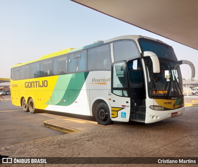 Empresa Gontijo de Transportes 14780 na cidade de Ribeirão Preto, São Paulo, Brasil, por Cristiano Martins. Número da foto: #9670305.
