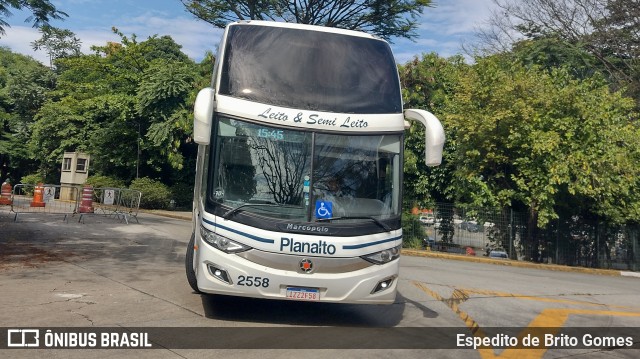 Planalto Transportes 2558 na cidade de São Paulo, São Paulo, Brasil, por Espedito de Brito Gomes. Número da foto: #9671343.