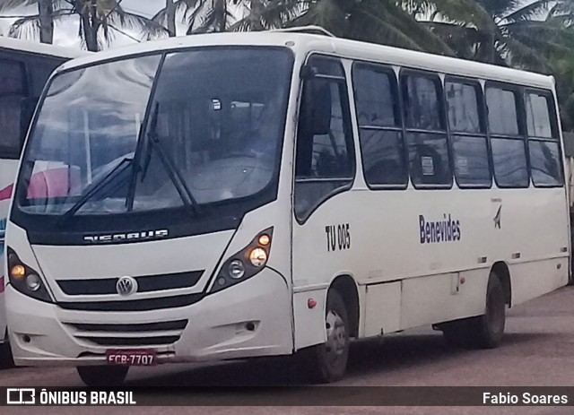 Transporte União TU-005 na cidade de Benevides, Pará, Brasil, por Fabio Soares. ID da foto: 9669201.