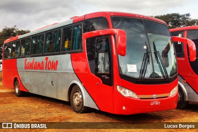 Santana Tour Transporte 1017 na cidade de Araxá, Minas Gerais, Brasil, por Lucas Borges . ID da foto: 9618364.