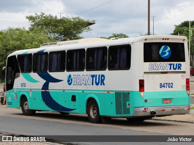 Brantur > Branbus > Viação Pato Branco 84702 na cidade de Teresina, Piauí, Brasil, por João Victor. ID da foto: 9618910.