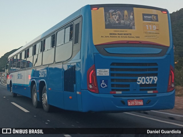 Transol Transportes Coletivos 50379 na cidade de Florianópolis, Santa Catarina, Brasil, por Daniel Guardiola. Número da foto: #9618498.