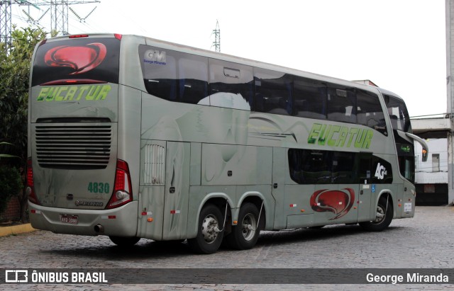 Eucatur - Empresa União Cascavel de Transportes e Turismo 4830 na cidade de São Paulo, São Paulo, Brasil, por George Miranda. ID da foto: 9618569.