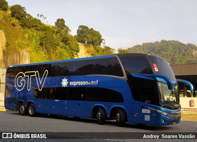 Expresso do Sul 419313 na cidade de Santos, São Paulo, Brasil, por Andrey  Soares Vassão. ID da foto: 9617844.