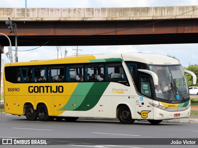 Empresa Gontijo de Transportes 18840 na cidade de Teresina, Piauí, Brasil, por João Victor. Número da foto: #9618969.