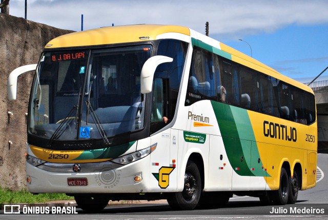 Empresa Gontijo de Transportes 21250 na cidade de Campinas, São Paulo, Brasil, por Julio Medeiros. ID da foto: 9616213.